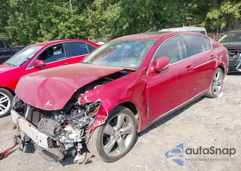 2008 Lexus Gs 350 from USA, damaged, VIN JTHBE96S680041007